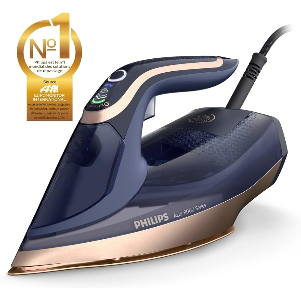 Philips Fer à Vapeur Azur 8000 Series 3000W
