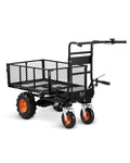 VEVOR Chariot utilitaire électrique 36 V batterie 432 Wh capacité de charge 300 kg
