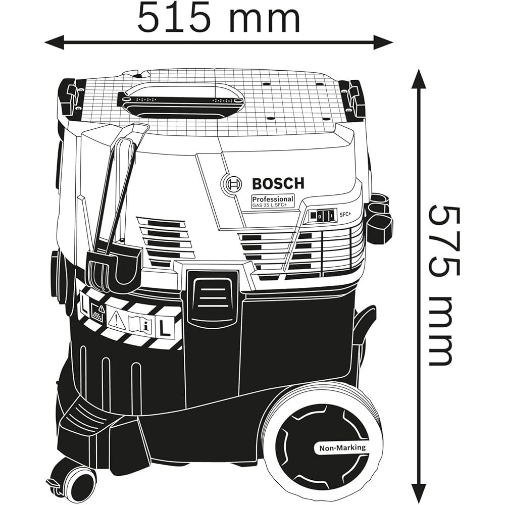 Bosch Professional Aspirateur industriel GAS 35 L SFC+