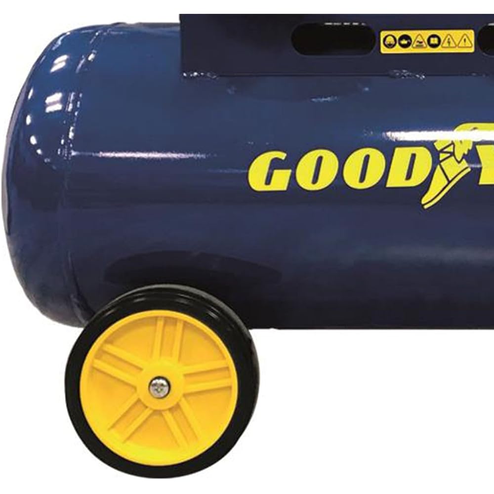 GOODYEAR GY3100B Compresseur d'air à courroie 100 L 3 CV 2250 W pression 10 bar débit 350 L/min