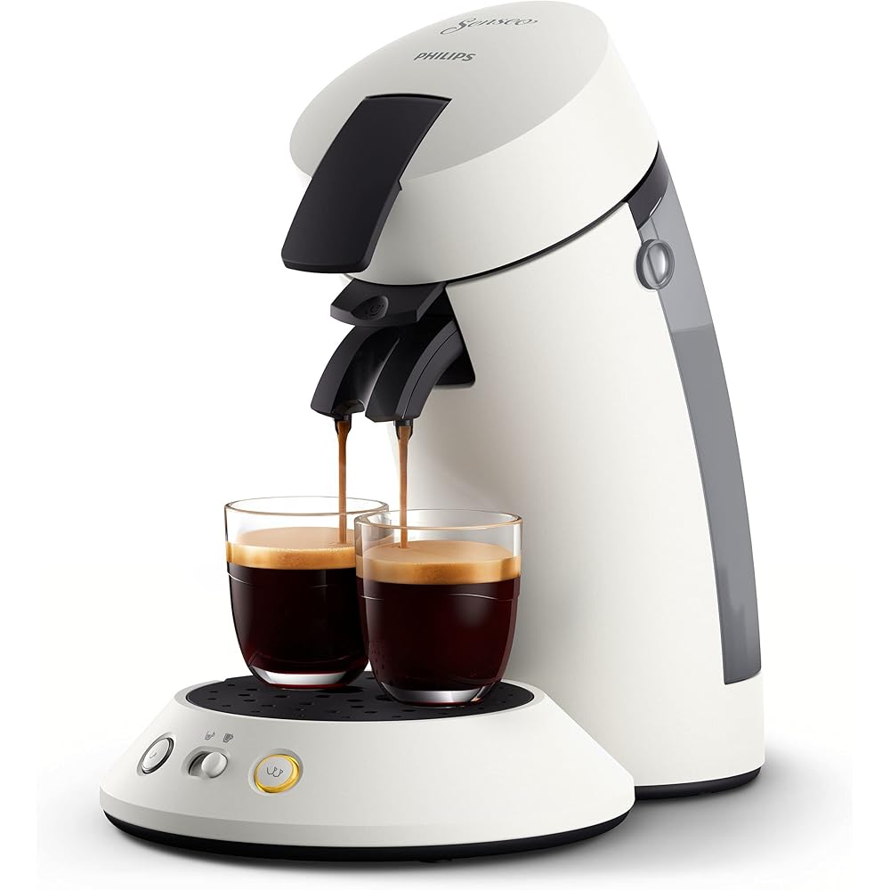 Philips Machine à Café SENSEO Original+ CSA210/10 Blanc