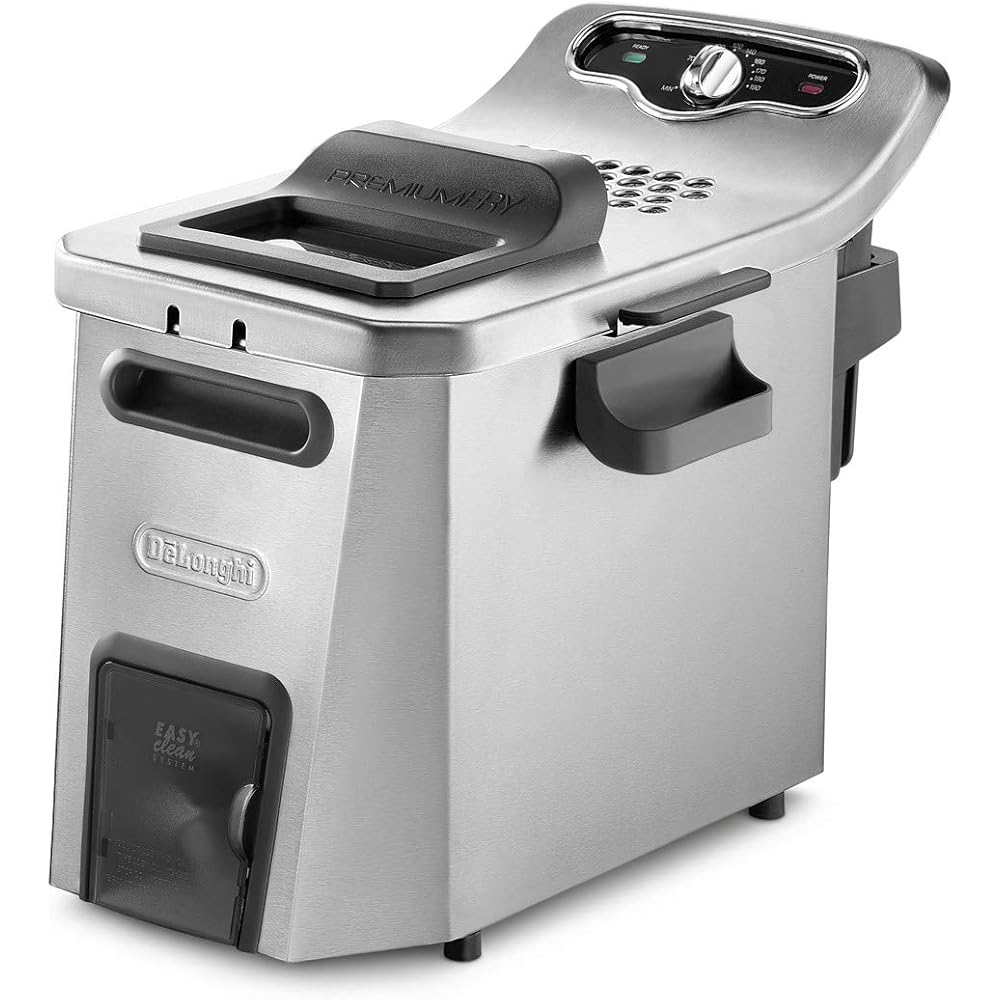De'Longhi Friteuse Électrique 5L Argent