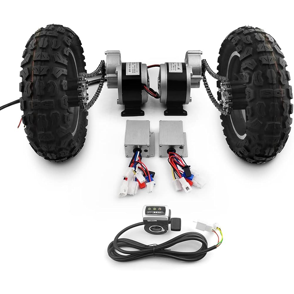 L-faster Kit de conversion double roue pneumatique 25,4 cm charge maximale 200 kg