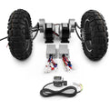 L-faster Kit de conversion double roue pneumatique 25,4 cm charge maximale 200 kg