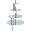 Support Ossature Wedding Cake 4 Plateaux 8cm