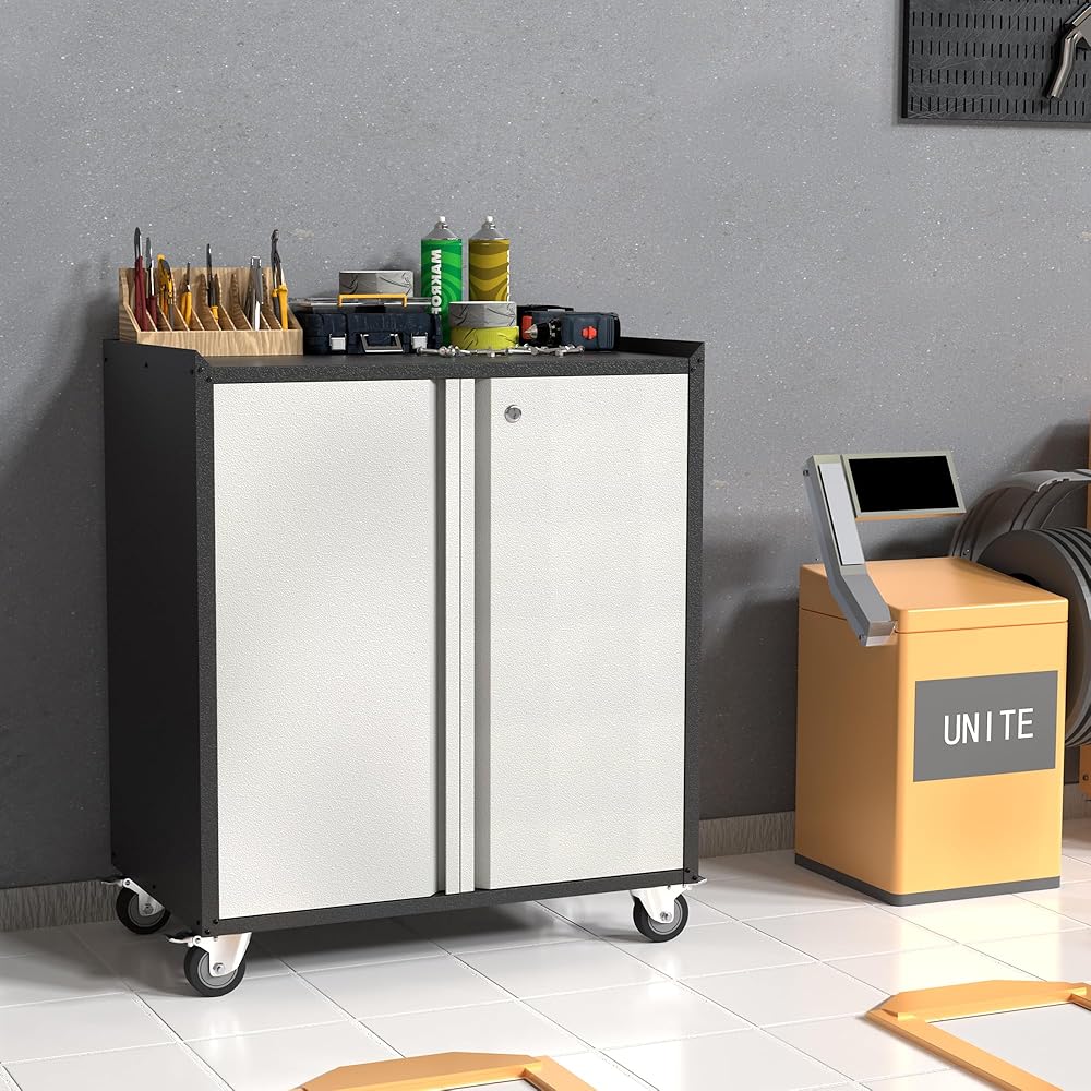 Supeer Armoire à outils métallique sur roues