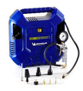 MICHELIN MB1 Compresseur d'air portable sans huile 1,5 CV pression maximale 8 bar avec tuyau 1 m et accessoires