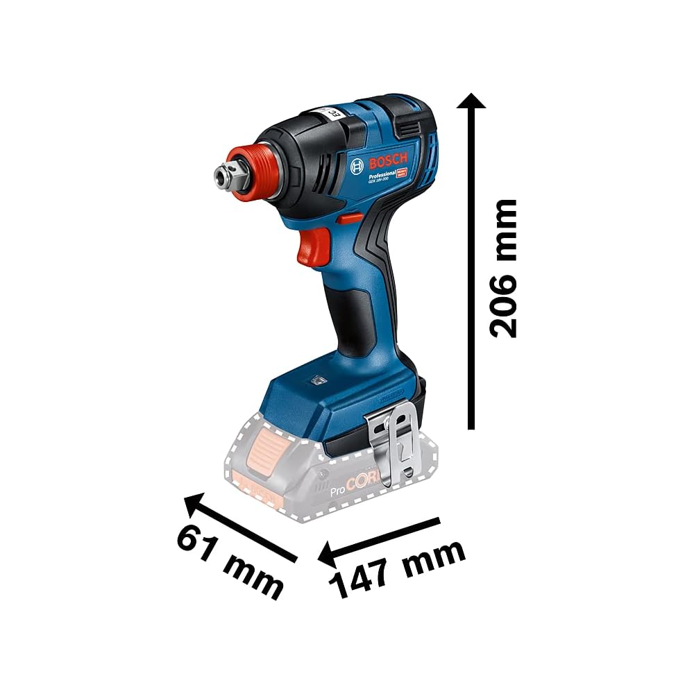 Bosch Professional Boulonneuse sans-fil GDX 18V-200