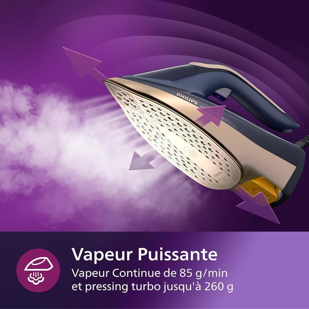 Philips Fer à Vapeur Azur 8000 Series 3000W