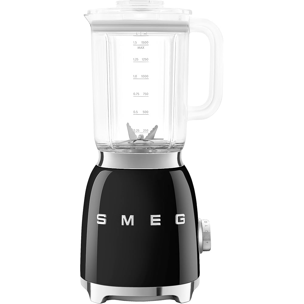 Smeg Blender BLF03BLEU 1.5L 800W Noir