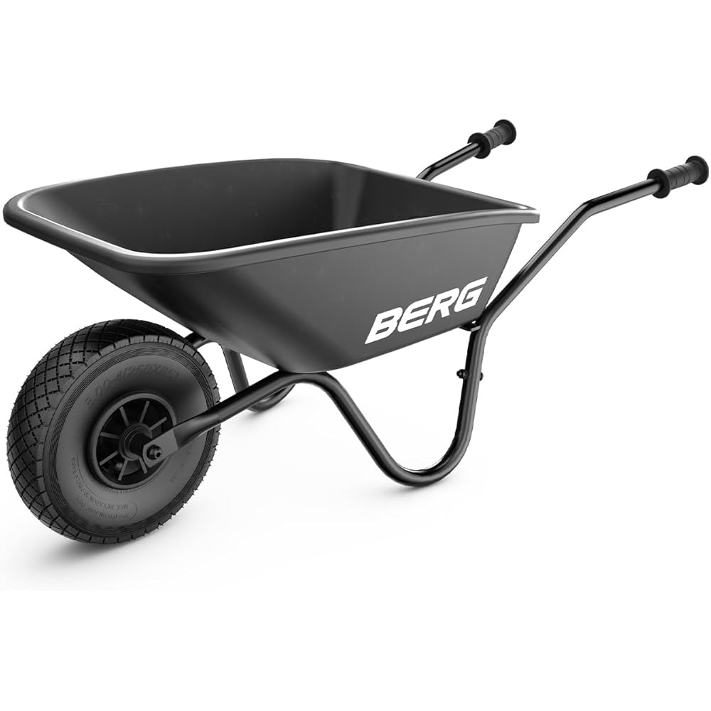 BERG Brouette enfant noir 5 ans+