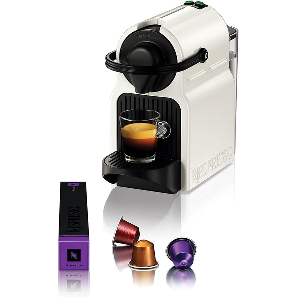 Nespresso Inissia Krups Machine à Café Espresso Blanc