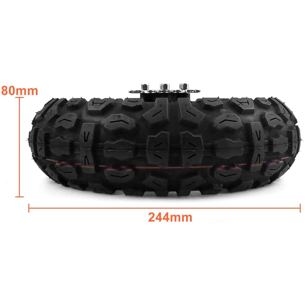 L-faster Kit de conversion double roue pneumatique 25,4 cm charge maximale 200 kg