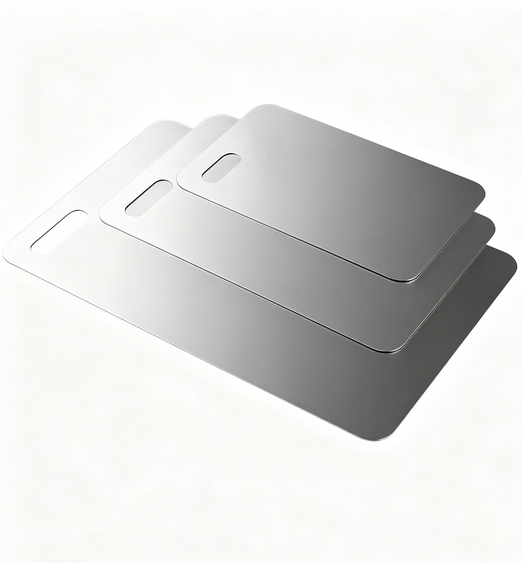 Sottotvt - Katori 100% Pure Titanium Cutting Boards, 3 PCS, Non-Toxic & Dishwasher Safe