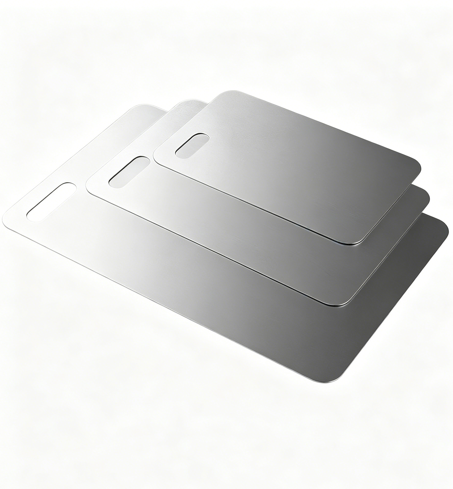 Sottotvt - Katori 100% Pure Titanium Cutting Boards, 3 PCS, Non-Toxic & Dishwasher Safe