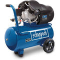 Scheppach HC53DC Compresseur d'air bicylindre 2200 W cuve 50 L pression 10 bar débit 412 L/min