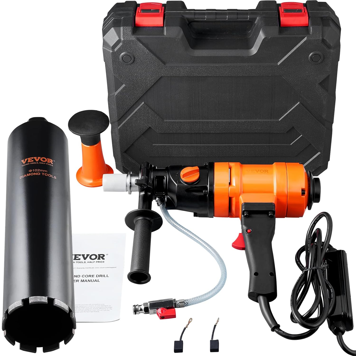 VEVOR Carotteuse à diamant 1500W Ø102mm