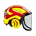 Protos Integral Forest Casque de sécurité jaune/rouge