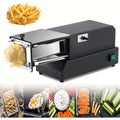 MOLVUS Coupe-frites électrique avec lame en acier inoxydable 10 mm