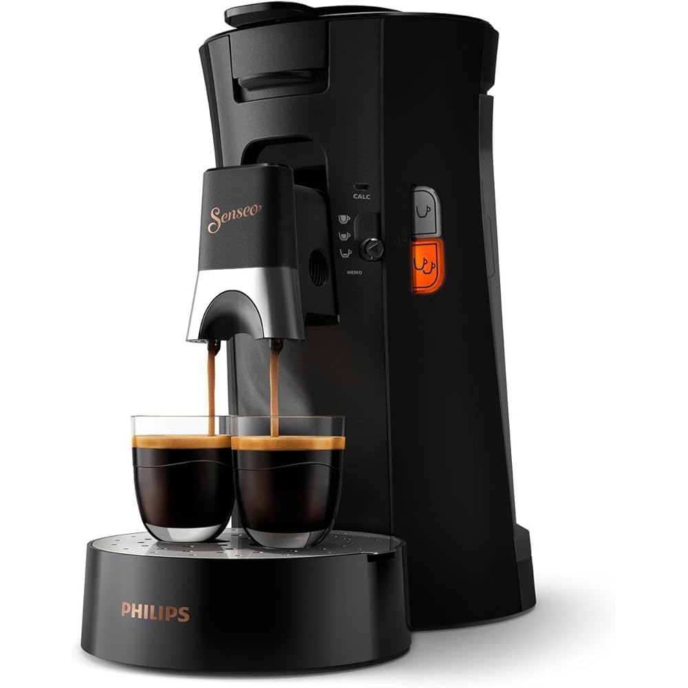 Philips Machine à Café SENSEO Select Eco CSA240/61 Noir