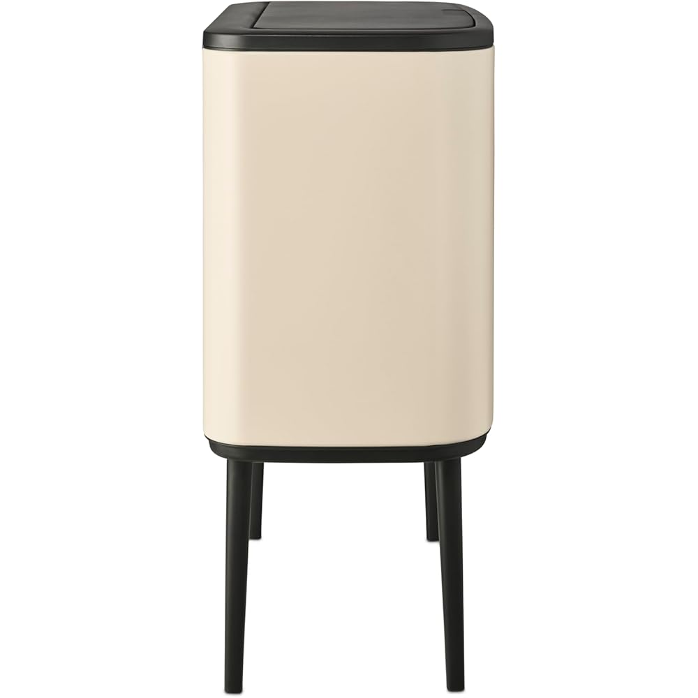 Brabantia Bo Touch Bin Poubelle de Recyclage 34L Beige