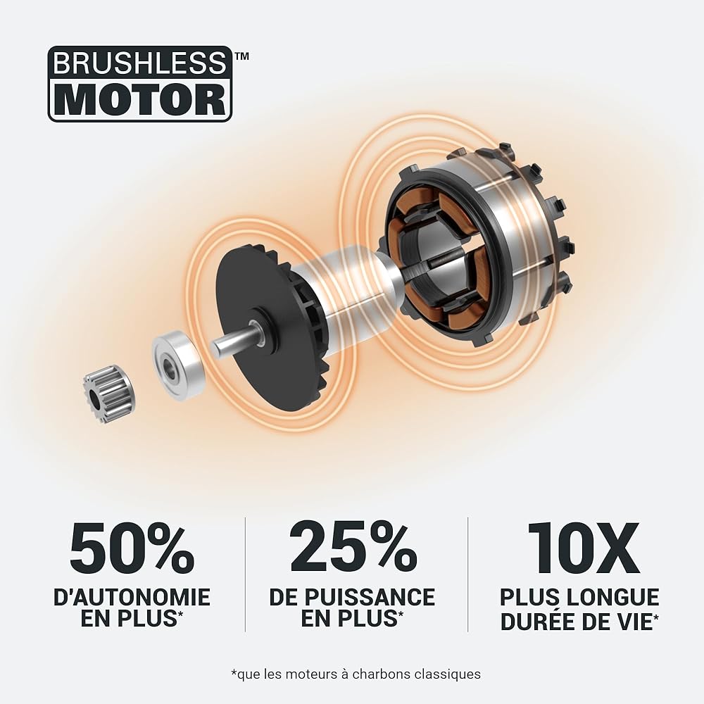 WORX Aspirateur souffleur sans fil Brushless 40V