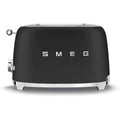 Smeg Grille-pain 2 Tranches TSF01BLMEU Noir Mat